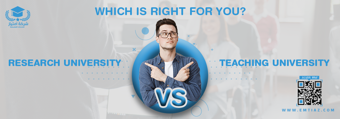 Which is Right for You? .. Research University vs Teaching University